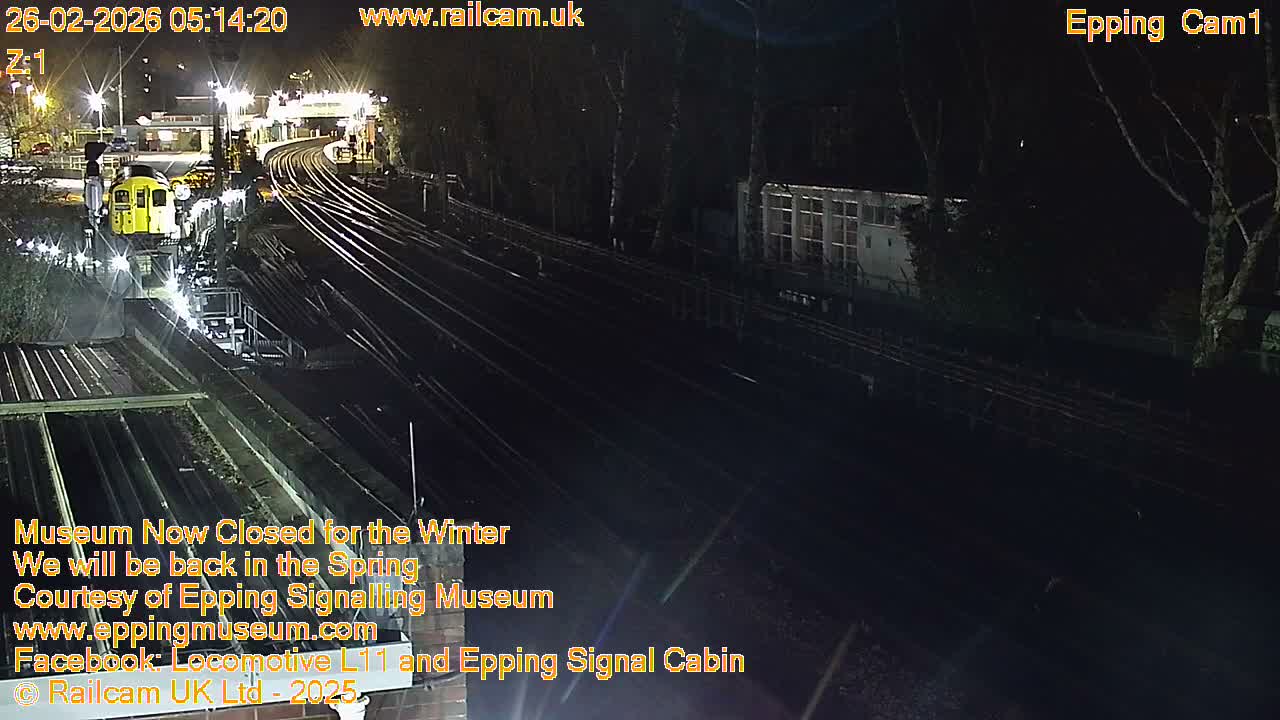 Epping Central Line Station, Epping Signal Cabin Live Cam - Epping Forest, Essex, East England, United Kingdom
