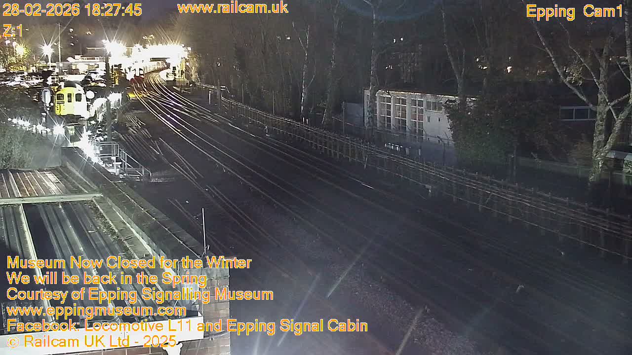 Epping Central Line Station, Epping Signal Cabin Live Cam - Epping Forest, Essex, East England, United Kingdom