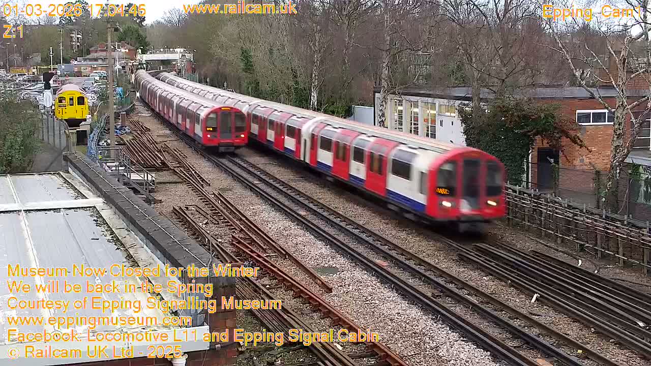Epping Central Line Station, Epping Signal Cabin Live Cam - Epping Forest, Essex, East England, United Kingdom