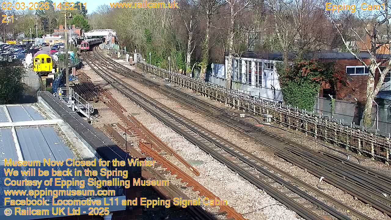 Epping Central Line Station, Epping Signal Cabin Live Cam - Epping Forest, Essex, East England, United Kingdom