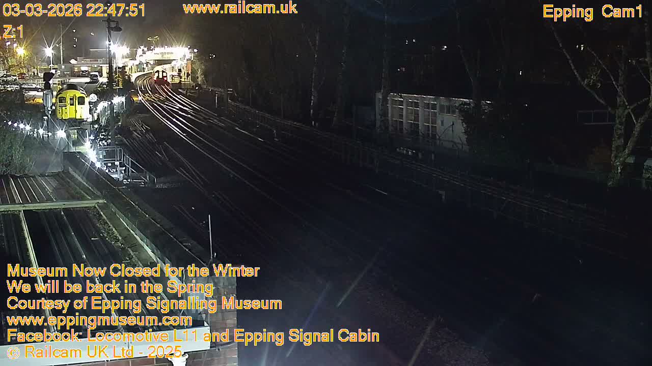 Epping Central Line Station, Epping Signal Cabin Live Cam - Epping Forest, Essex, East England, United Kingdom