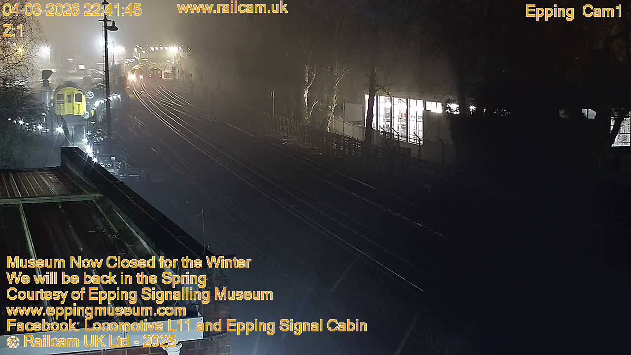 Epping Central Line Station, Epping Signal Cabin Live Cam - Epping Forest, Essex, East England, United Kingdom