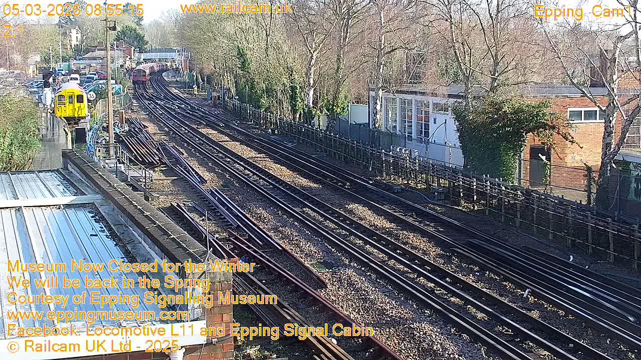 Epping Central Line Station, Epping Signal Cabin Live Cam - Epping Forest, Essex, East England, United Kingdom