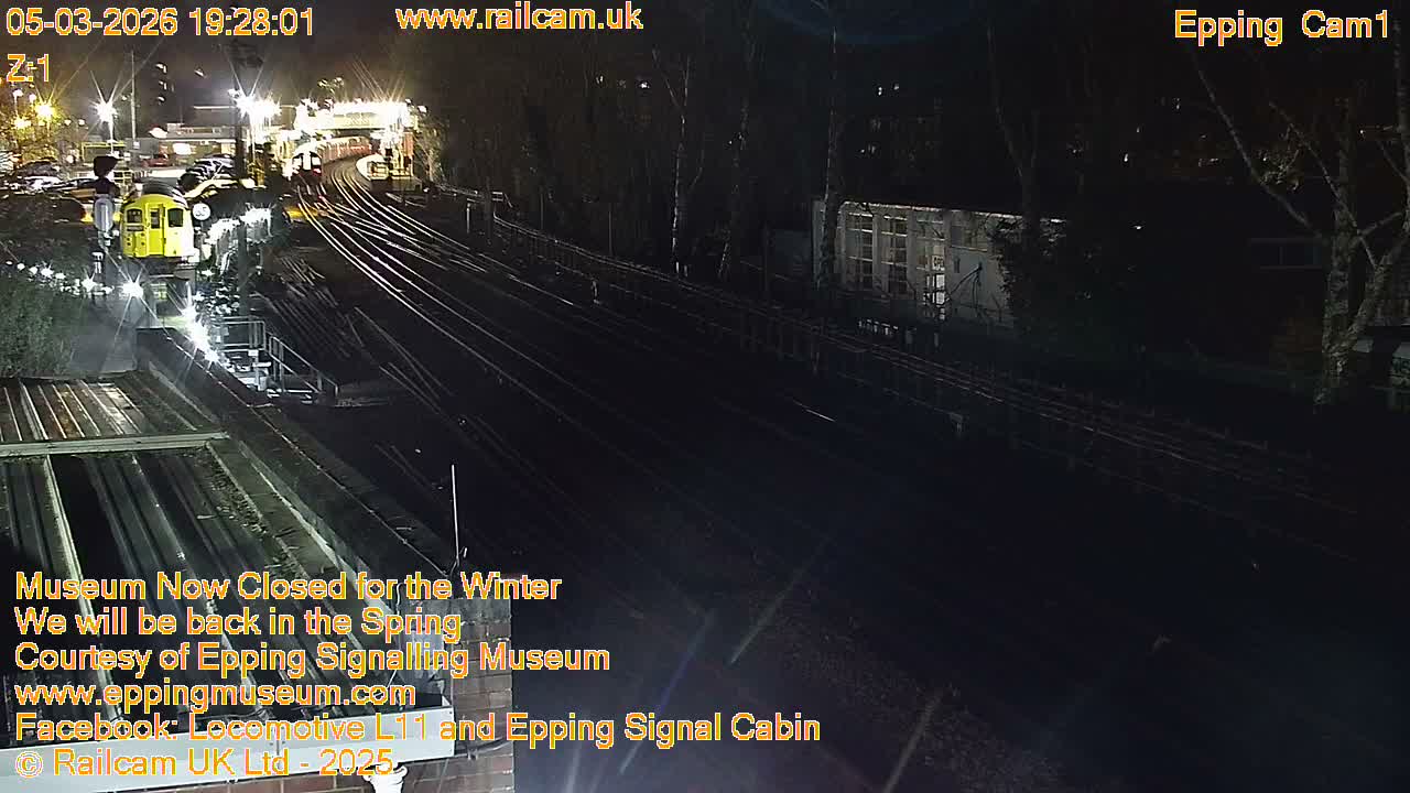 Epping Central Line Station, Epping Signal Cabin Live Cam - Epping Forest, Essex, East England, United Kingdom
