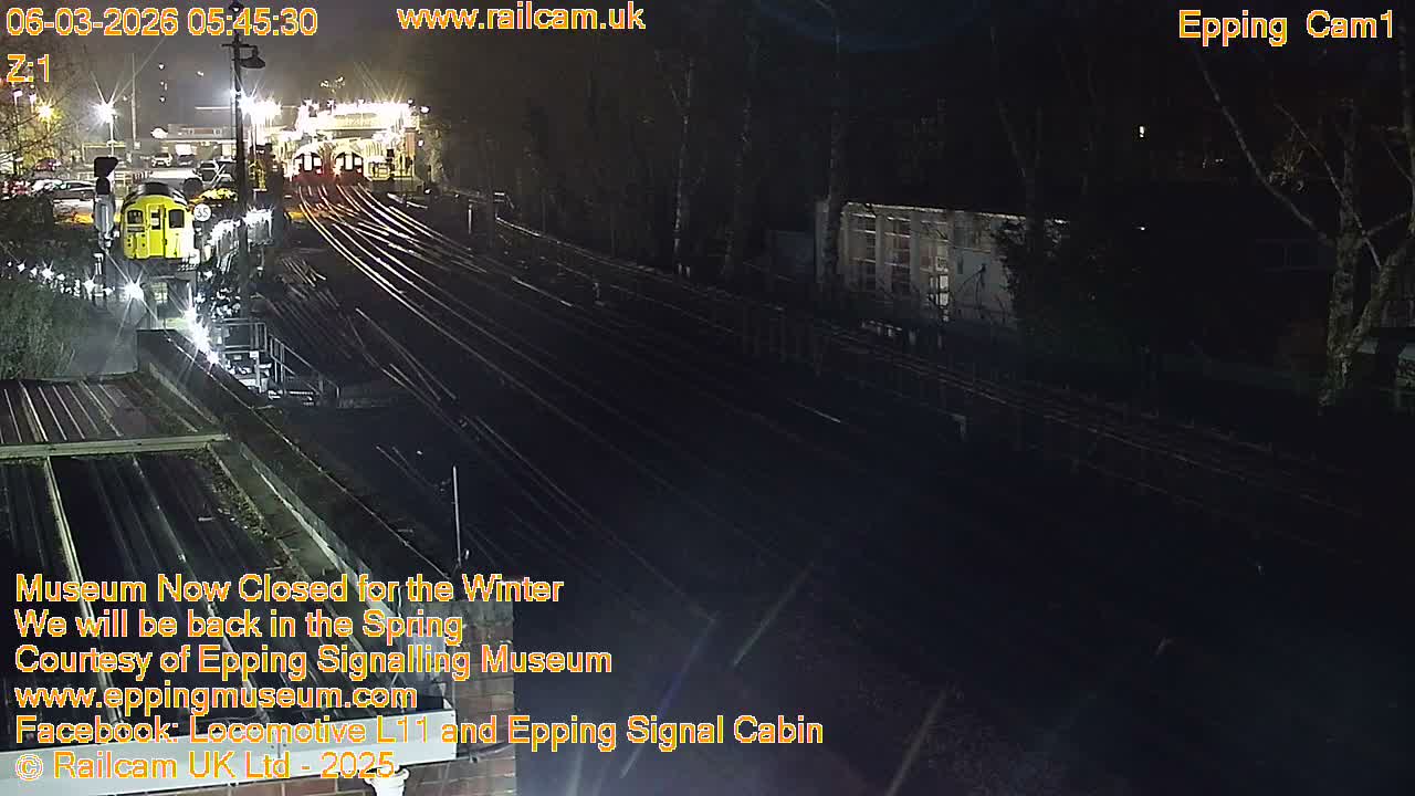 Epping Central Line Station, Epping Signal Cabin Live Cam - Epping Forest, Essex, East England, United Kingdom