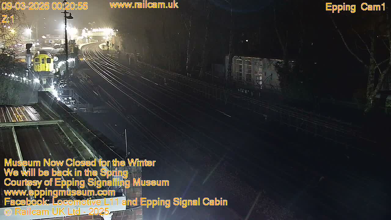 Epping Central Line Station, Epping Signal Cabin Live Cam - Epping Forest, Essex, East England, United Kingdom