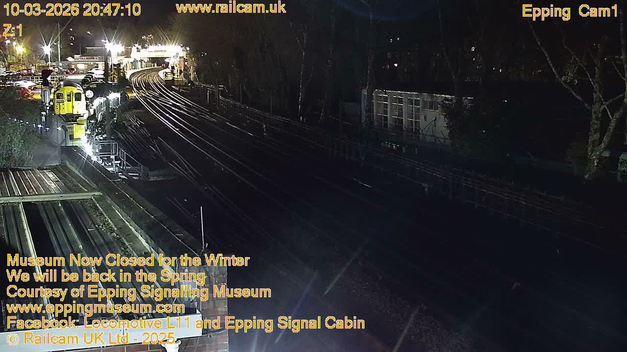 Epping Central Line Station, Epping Signal Cabin Live Cam - Epping Forest, Essex, East England, United Kingdom