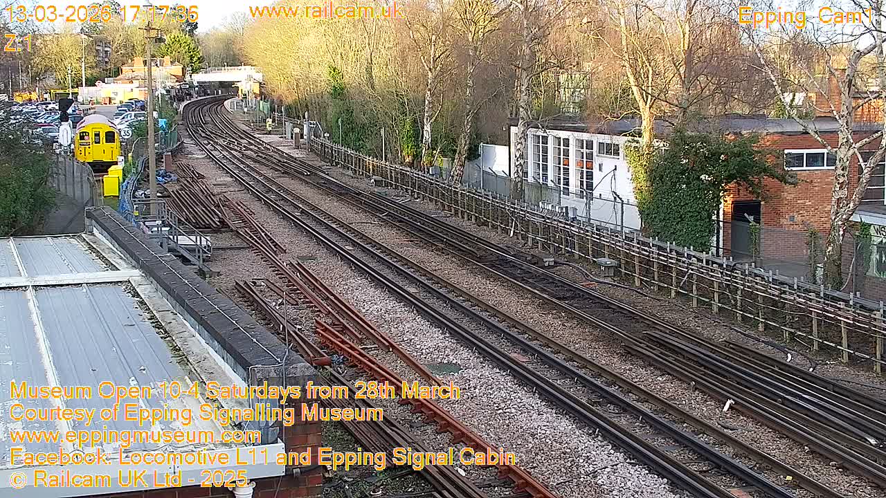 Epping Central Line Station, Epping Signal Cabin Live Cam - Epping Forest, Essex, East England, United Kingdom