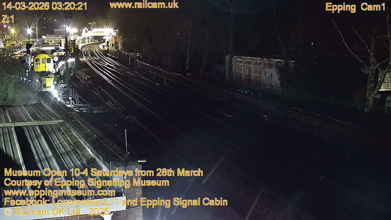 Epping Central Line Station, Epping Signal Cabin Live Cam - Epping Forest, Essex, East England, United Kingdom
