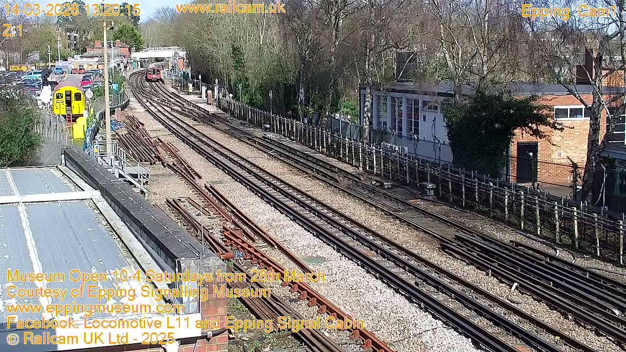 Epping Central Line Station, Epping Signal Cabin Live Cam - Epping Forest, Essex, East England, United Kingdom