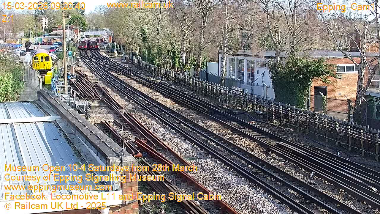 Epping Central Line Station, Epping Signal Cabin Live Cam - Epping Forest, Essex, East England, United Kingdom