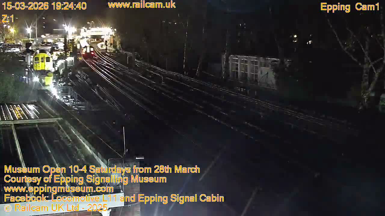 Epping Central Line Station, Epping Signal Cabin Live Cam - Epping Forest, Essex, East England, United Kingdom