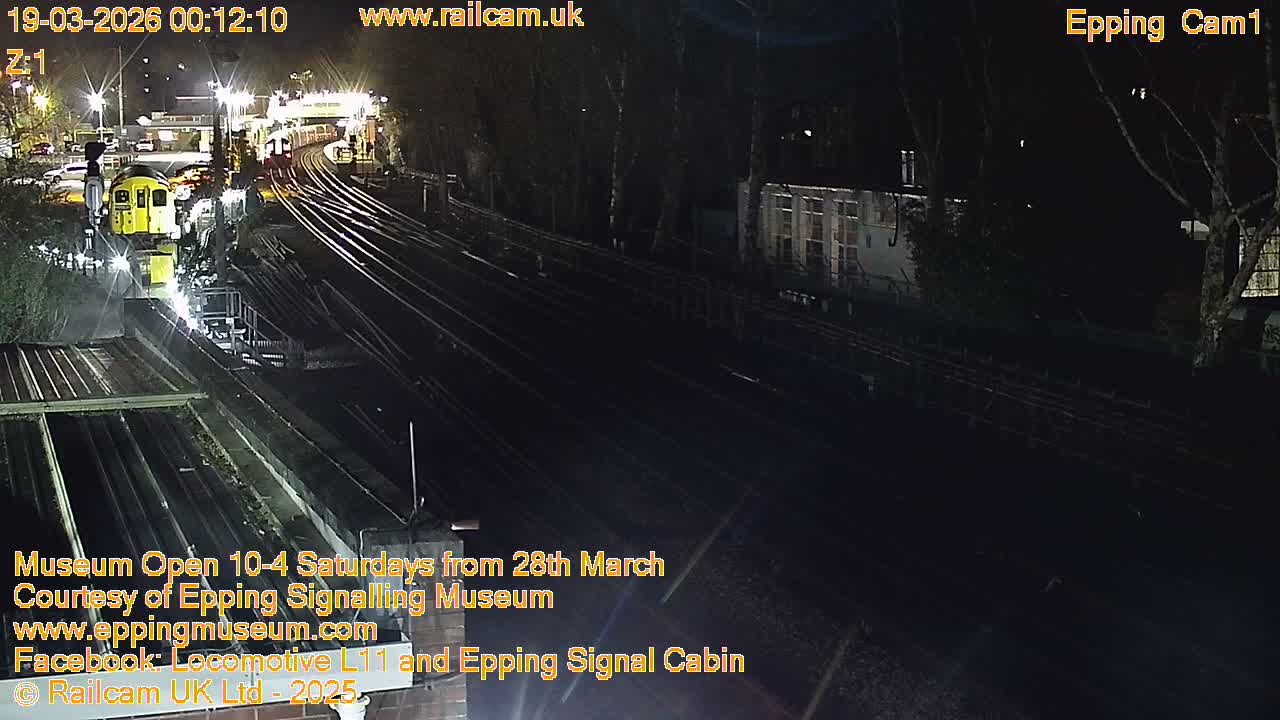 Epping Central Line Station, Epping Signal Cabin Live Cam - Epping Forest, Essex, East England, United Kingdom
