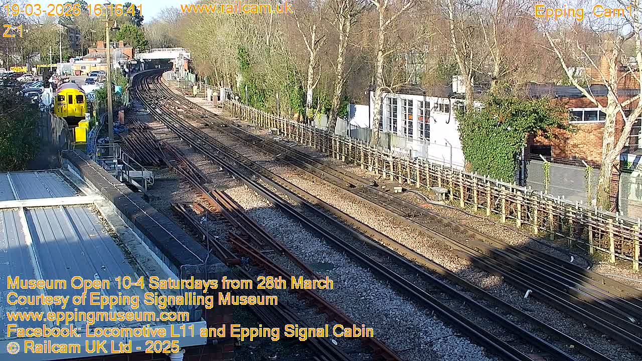 Epping Central Line Station, Epping Signal Cabin Live Cam - Epping Forest, Essex, East England, United Kingdom