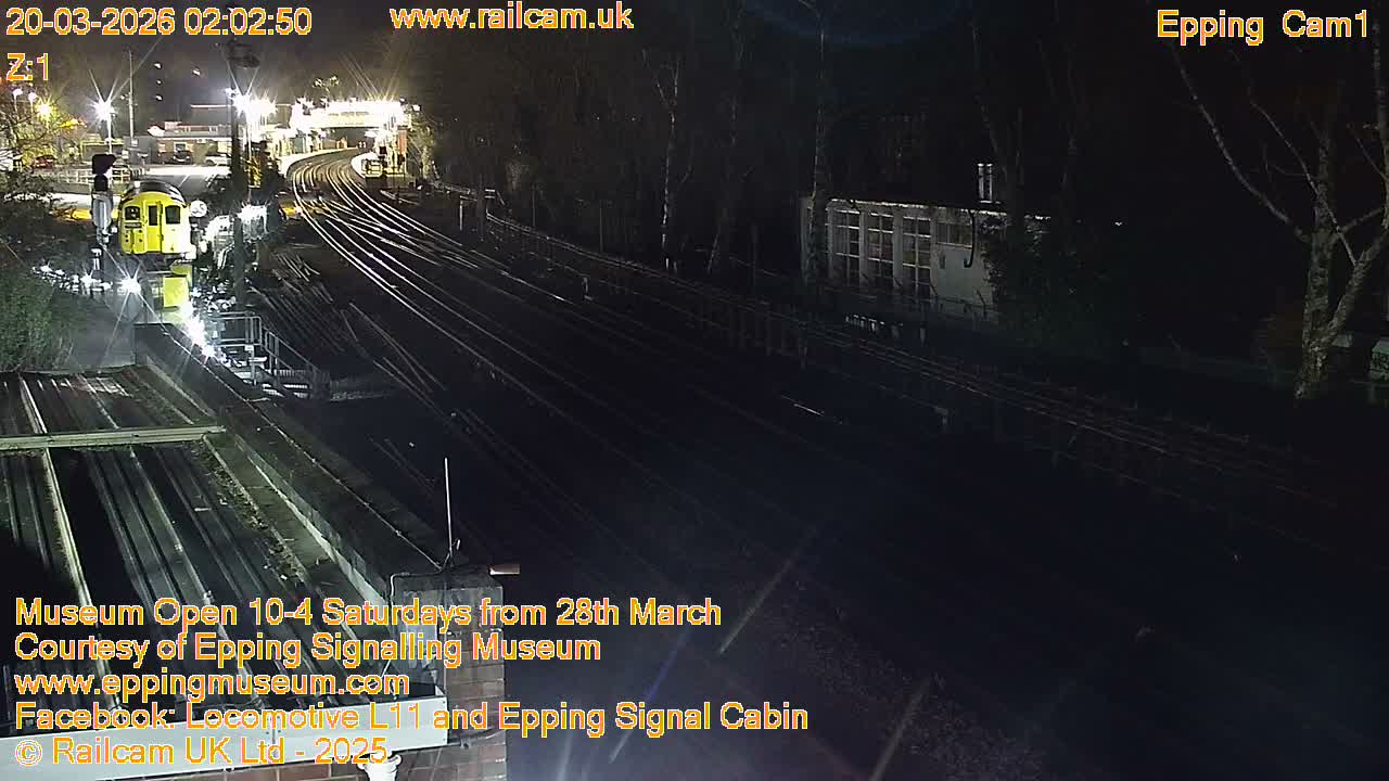 Epping Central Line Station, Epping Signal Cabin Live Cam - Epping Forest, Essex, East England, United Kingdom
