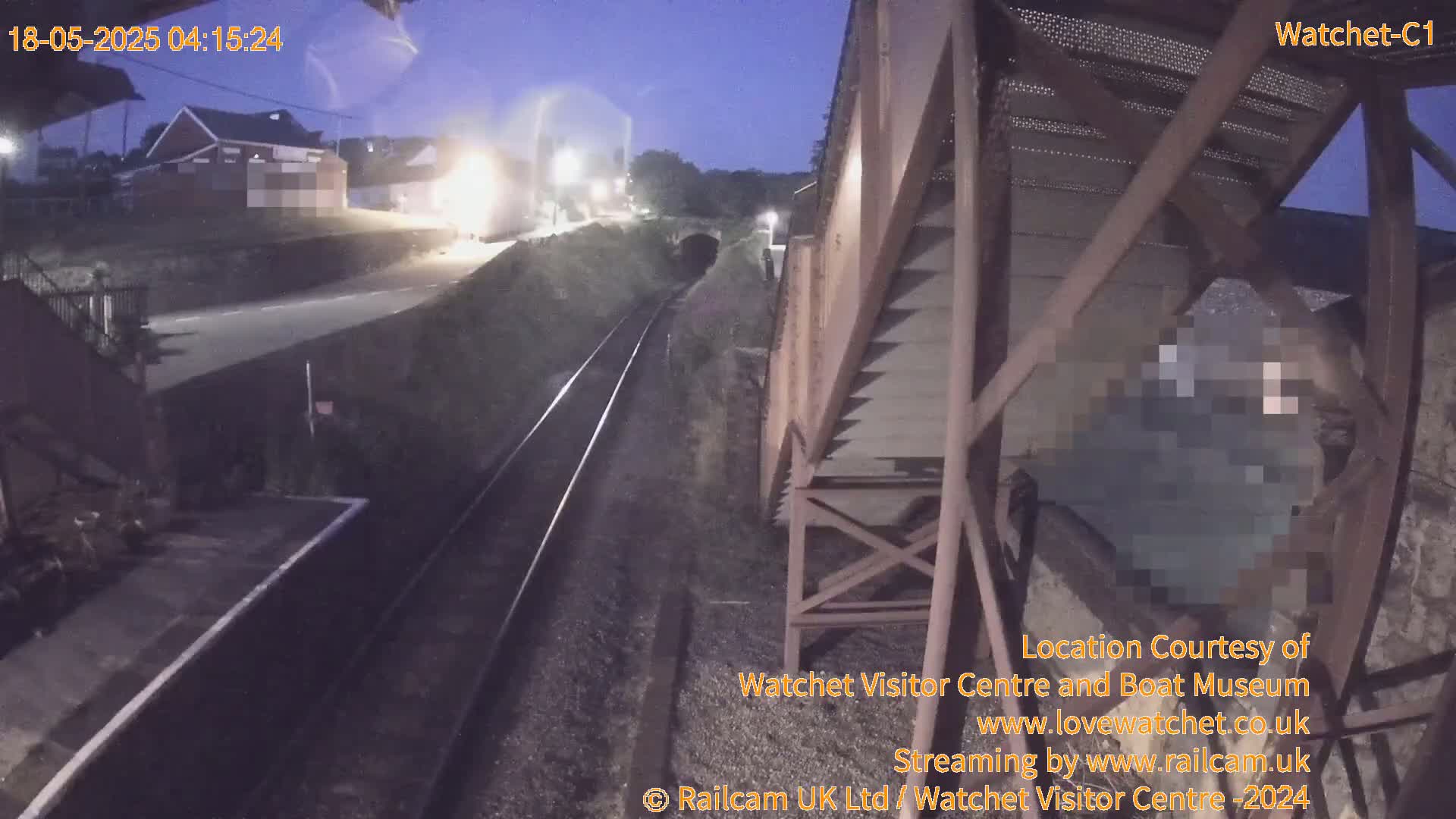 Watchet Railway Station (West Somerset Railway) Southwest Live Cam  - Somerset, South West, England, United Kingdom