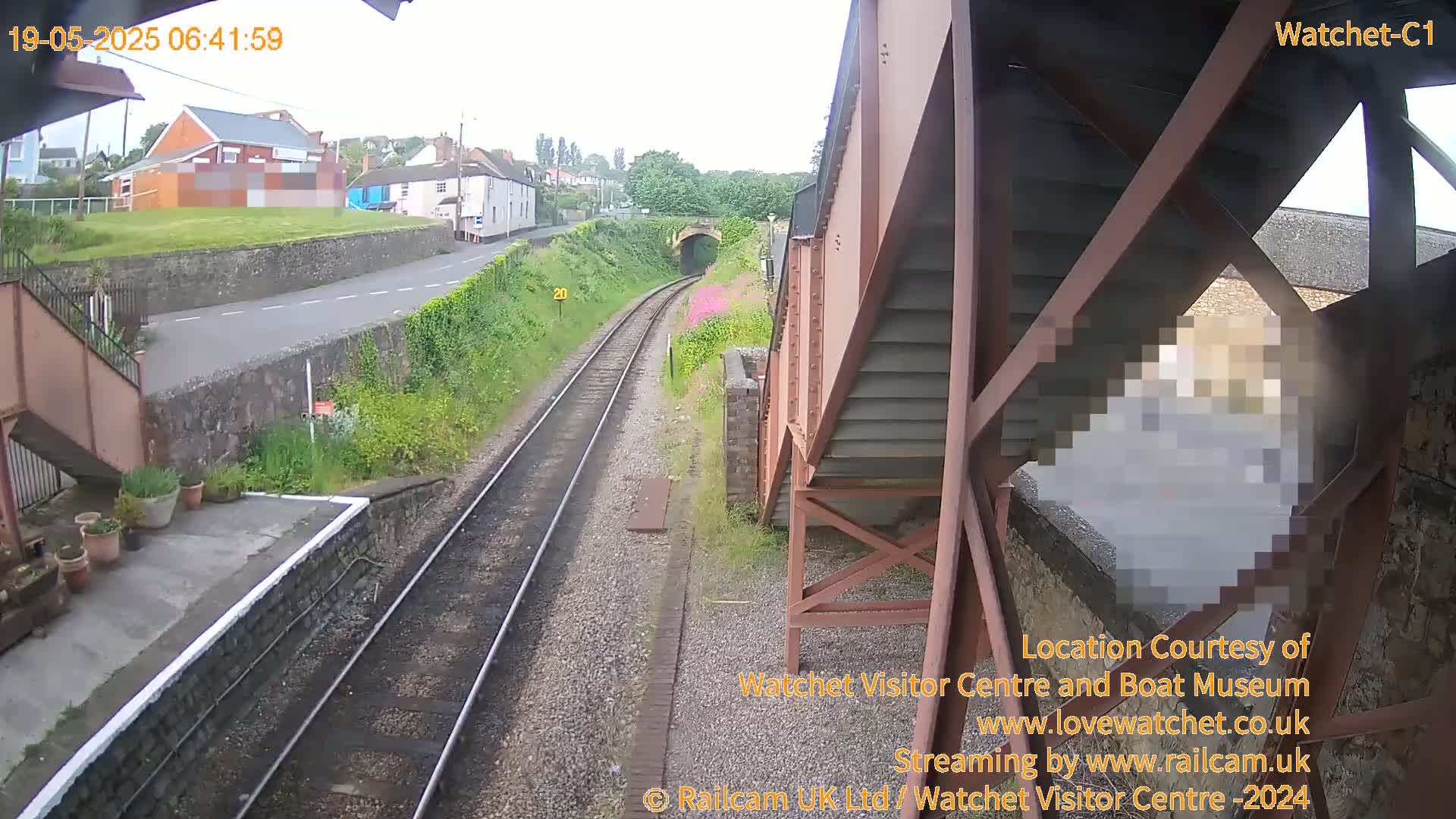 Watchet Railway Station (West Somerset Railway) Southwest Live Cam  - Somerset, South West, England, United Kingdom