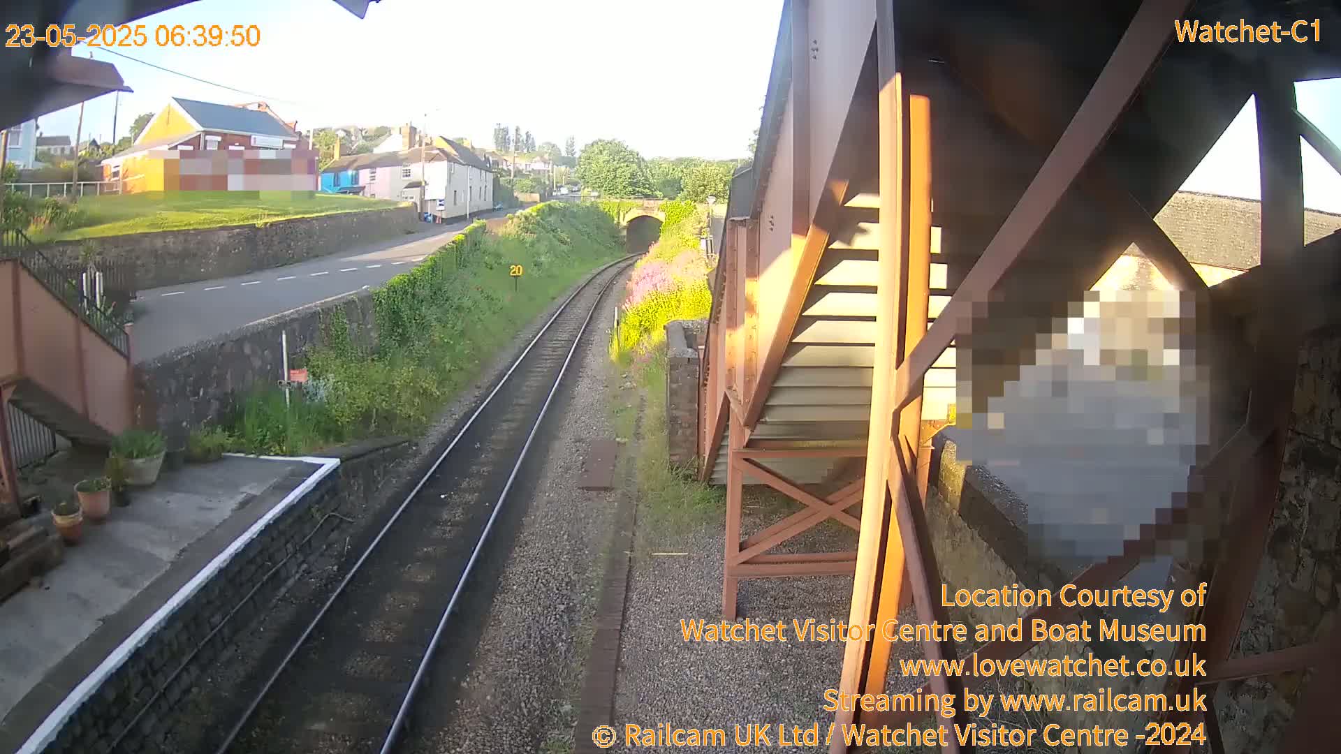 Watchet Railway Station (West Somerset Railway) Southwest Live Cam  - Somerset, South West, England, United Kingdom