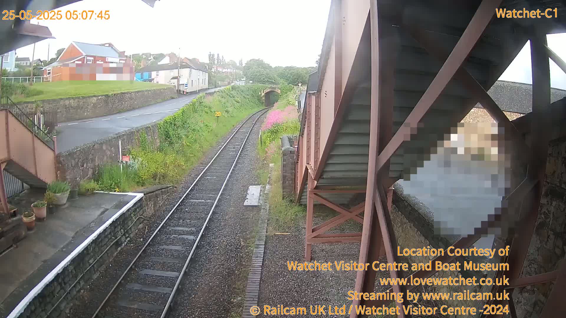 Watchet Railway Station (West Somerset Railway) Southwest Live Cam  - Somerset, South West, England, United Kingdom