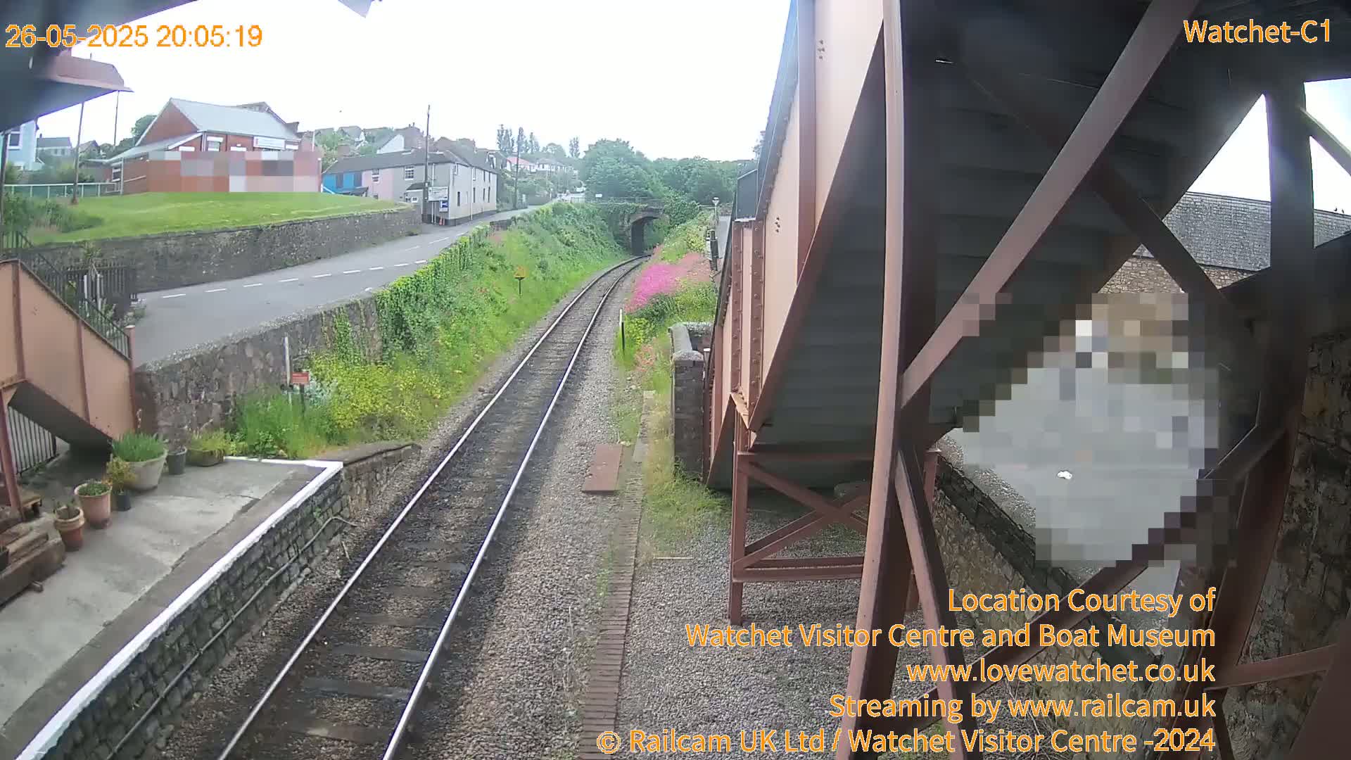 Watchet Railway Station (West Somerset Railway) Southwest Live Cam  - Somerset, South West, England, United Kingdom