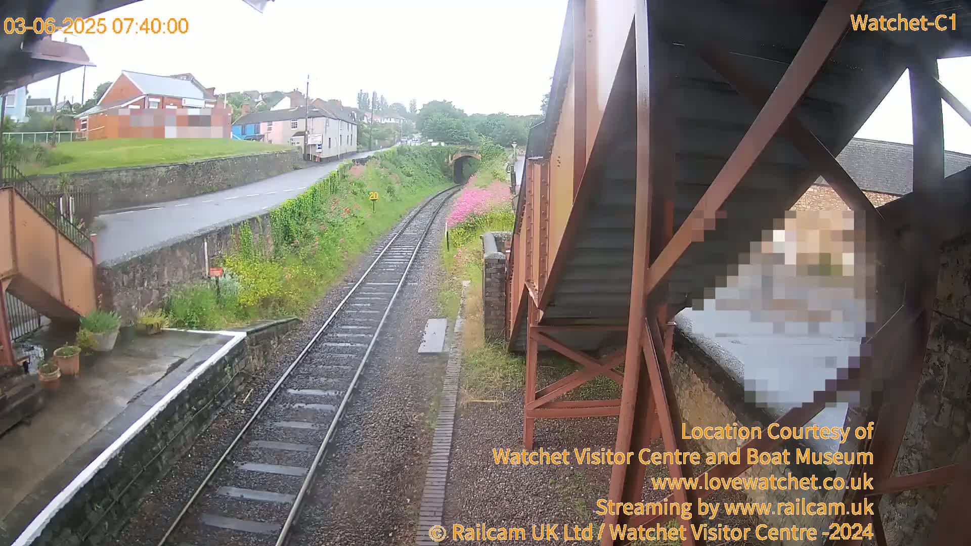 Watchet Railway Station (West Somerset Railway) Southwest Live Cam  - Somerset, South West, England, United Kingdom