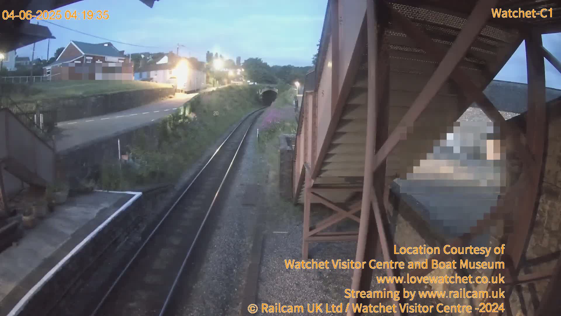 Watchet Railway Station (West Somerset Railway) Southwest Live Cam  - Somerset, South West, England, United Kingdom