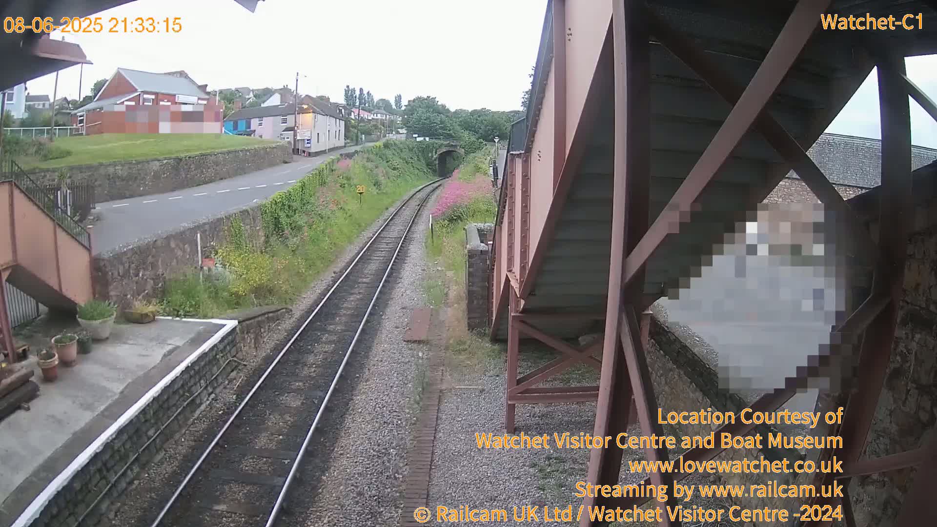 Watchet Railway Station (West Somerset Railway) Southwest Live Cam  - Somerset, South West, England, United Kingdom