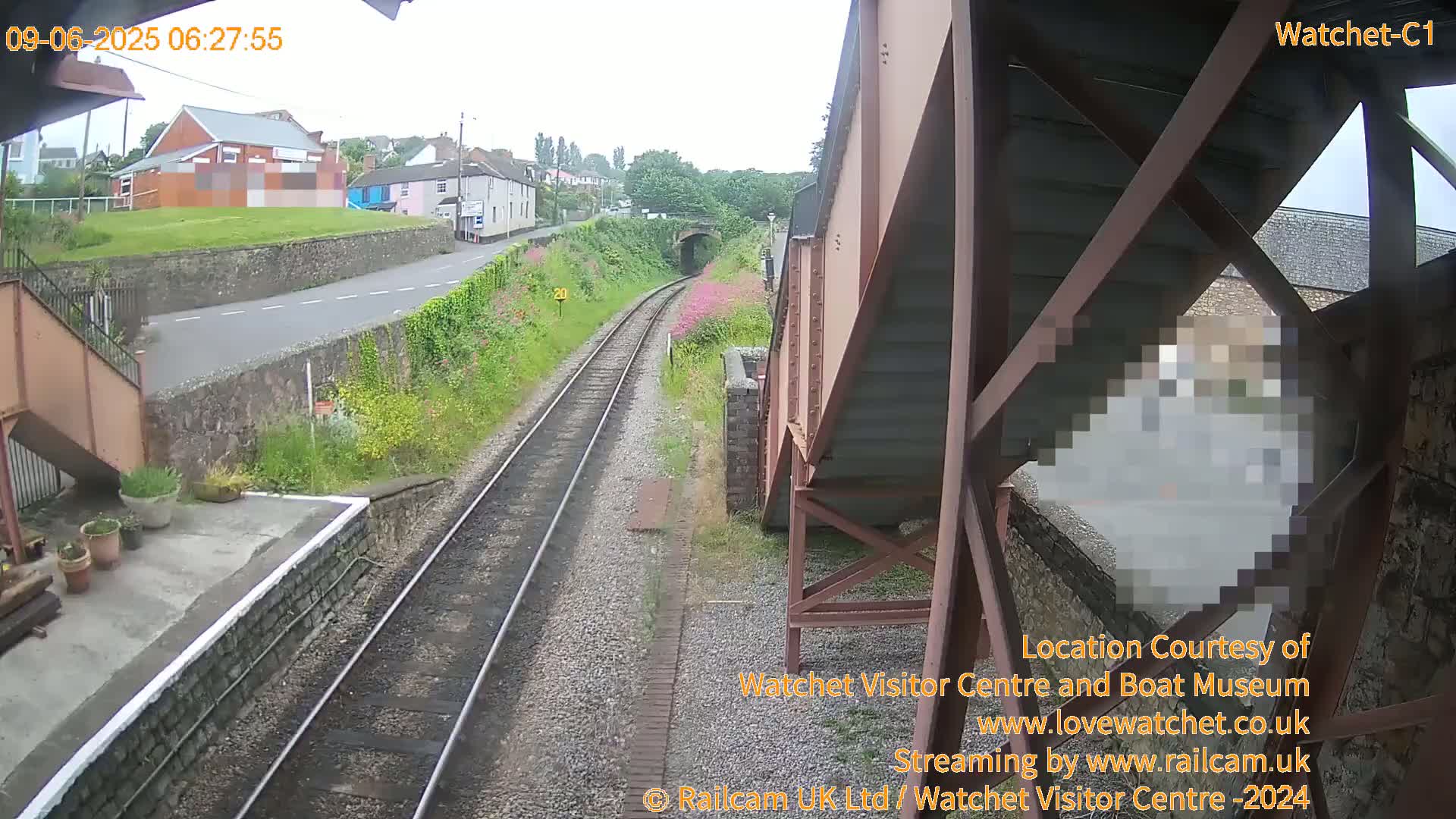 Watchet Railway Station (West Somerset Railway) Southwest Live Cam  - Somerset, South West, England, United Kingdom