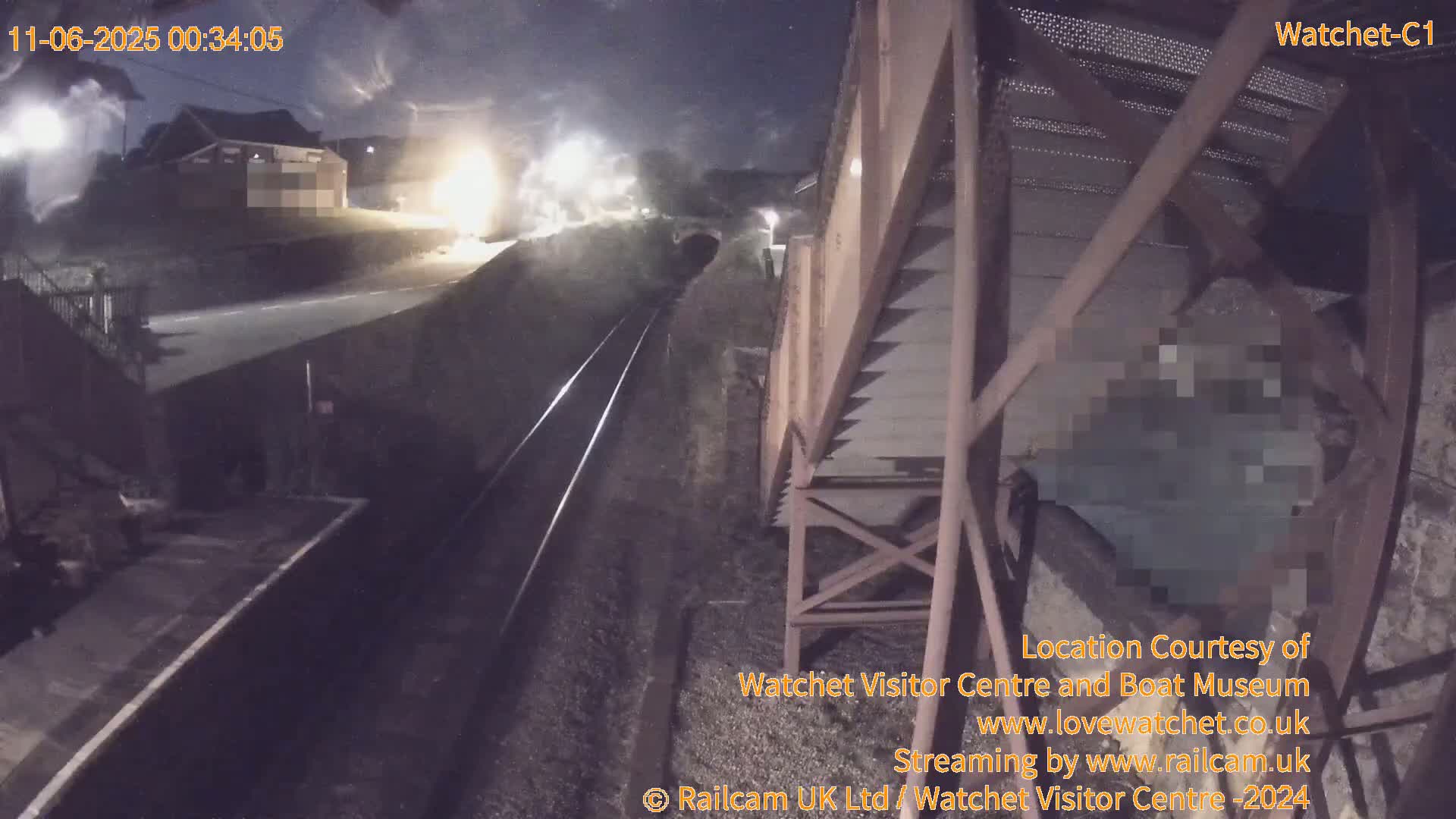 Watchet Railway Station (West Somerset Railway) Southwest Live Cam  - Somerset, South West, England, United Kingdom