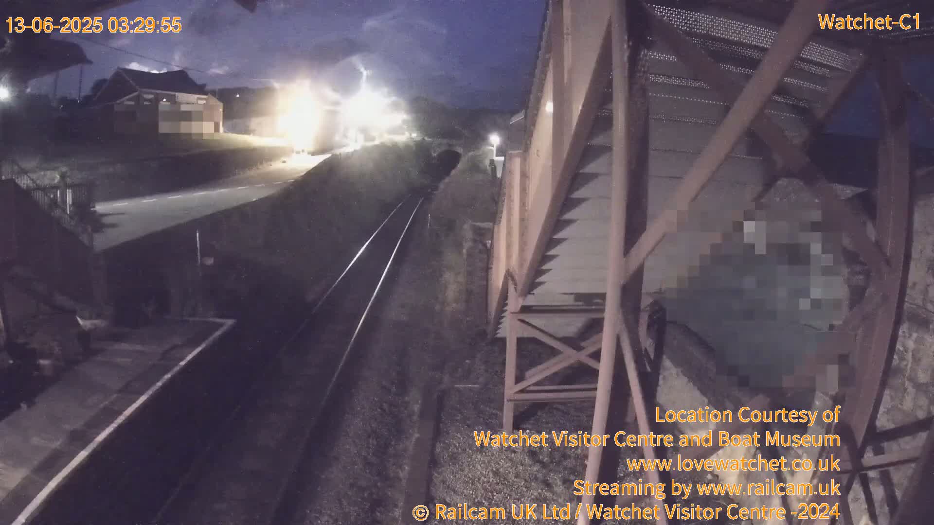 Watchet Railway Station (West Somerset Railway) Southwest Live Cam  - Somerset, South West, England, United Kingdom