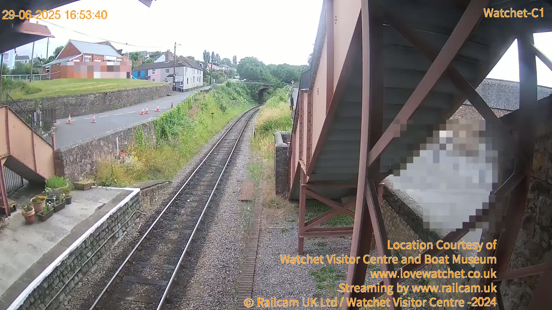 Watchet Railway Station (West Somerset Railway) Southwest Live Cam  - Somerset, South West, England, United Kingdom