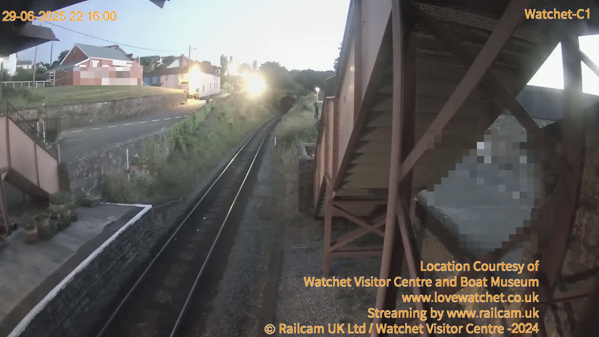 Watchet Railway Station (West Somerset Railway) Southwest Live Cam  - Somerset, South West, England, United Kingdom