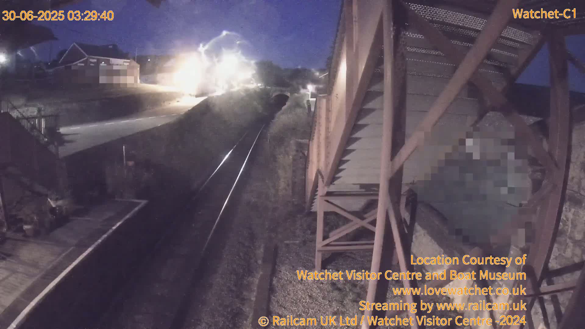 Watchet Railway Station (West Somerset Railway) Southwest Live Cam  - Somerset, South West, England, United Kingdom
