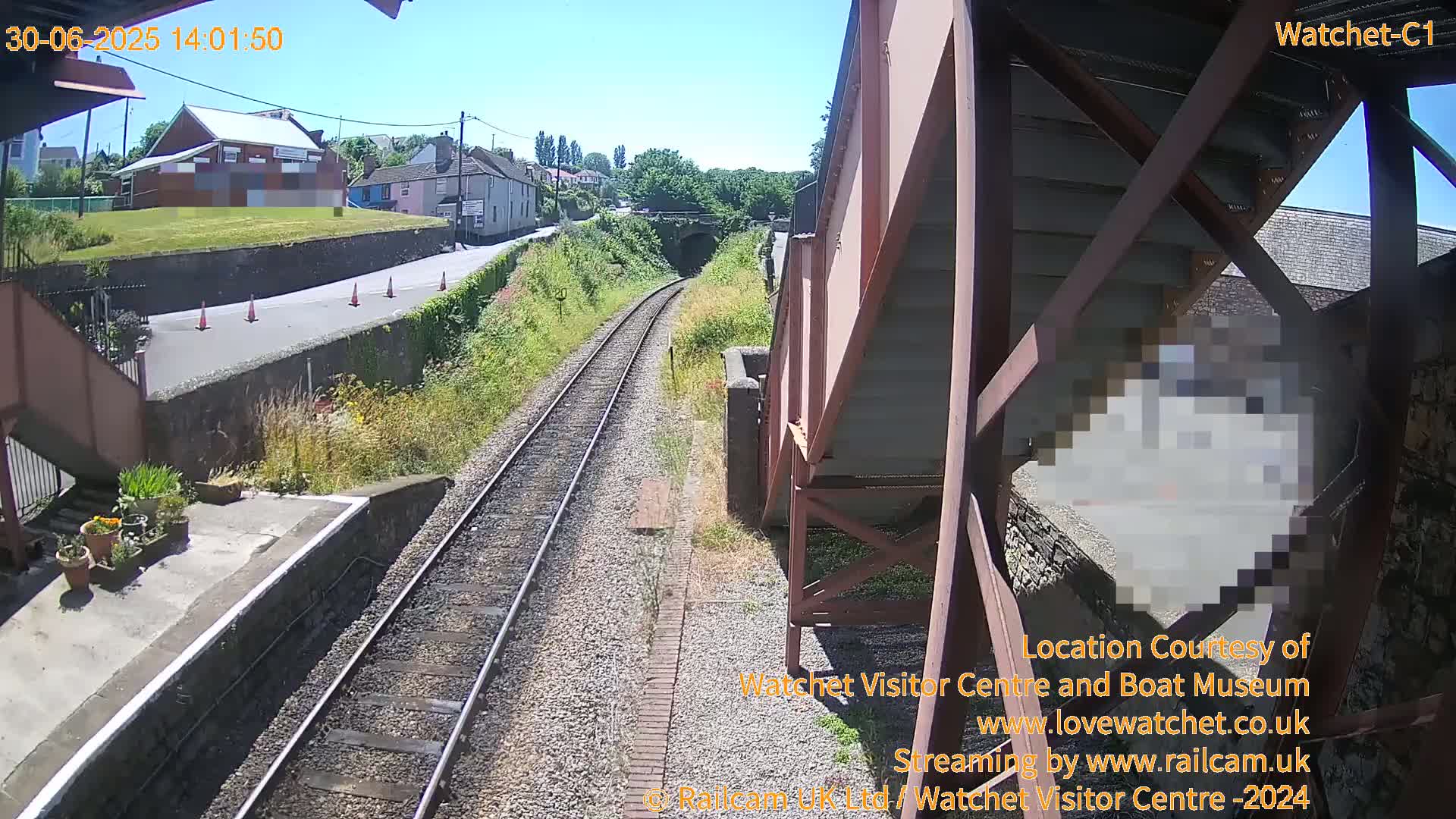 Watchet Railway Station (West Somerset Railway) Southwest Live Cam  - Somerset, South West, England, United Kingdom