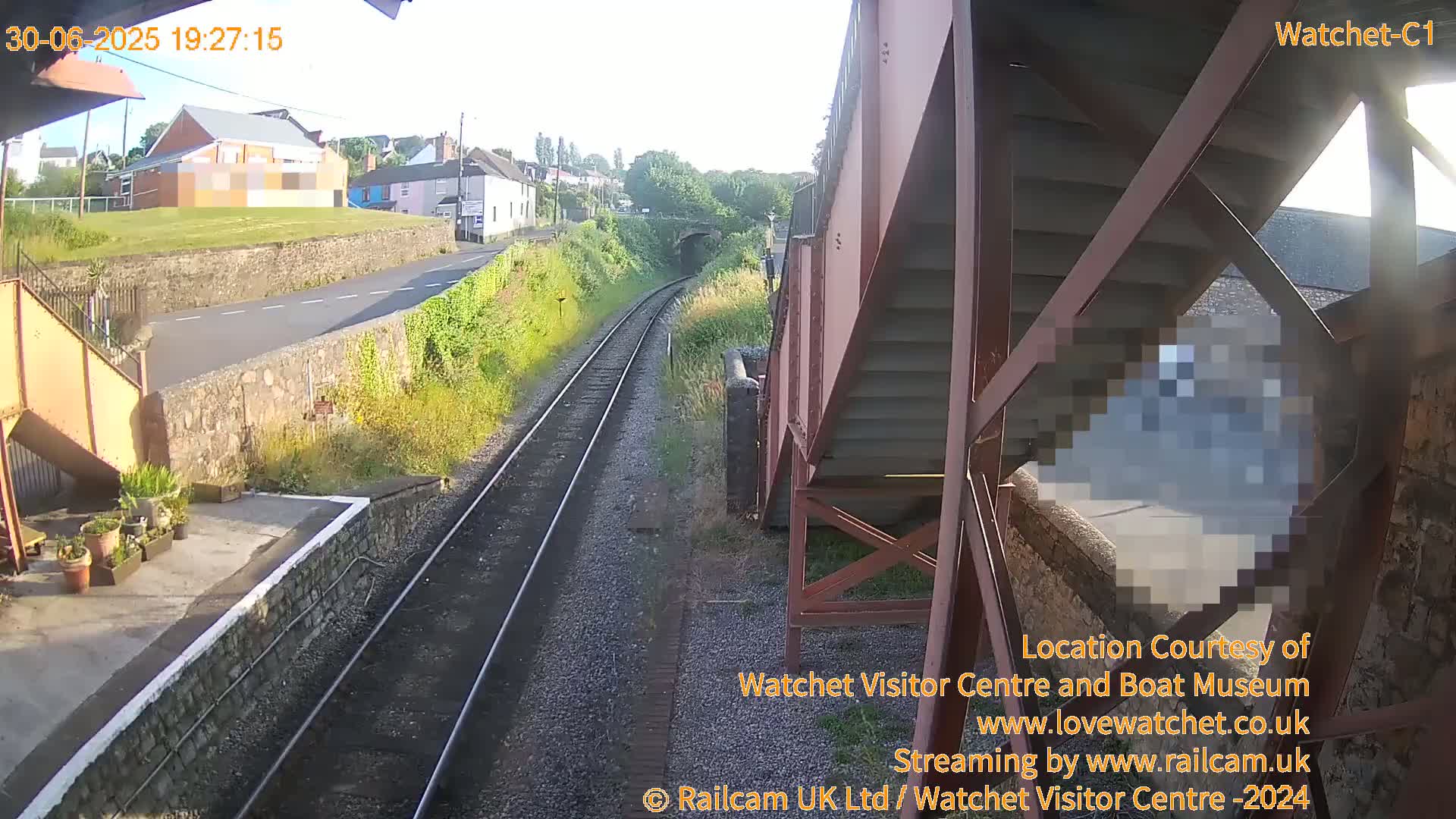 Watchet Railway Station (West Somerset Railway) Southwest Live Cam  - Somerset, South West, England, United Kingdom