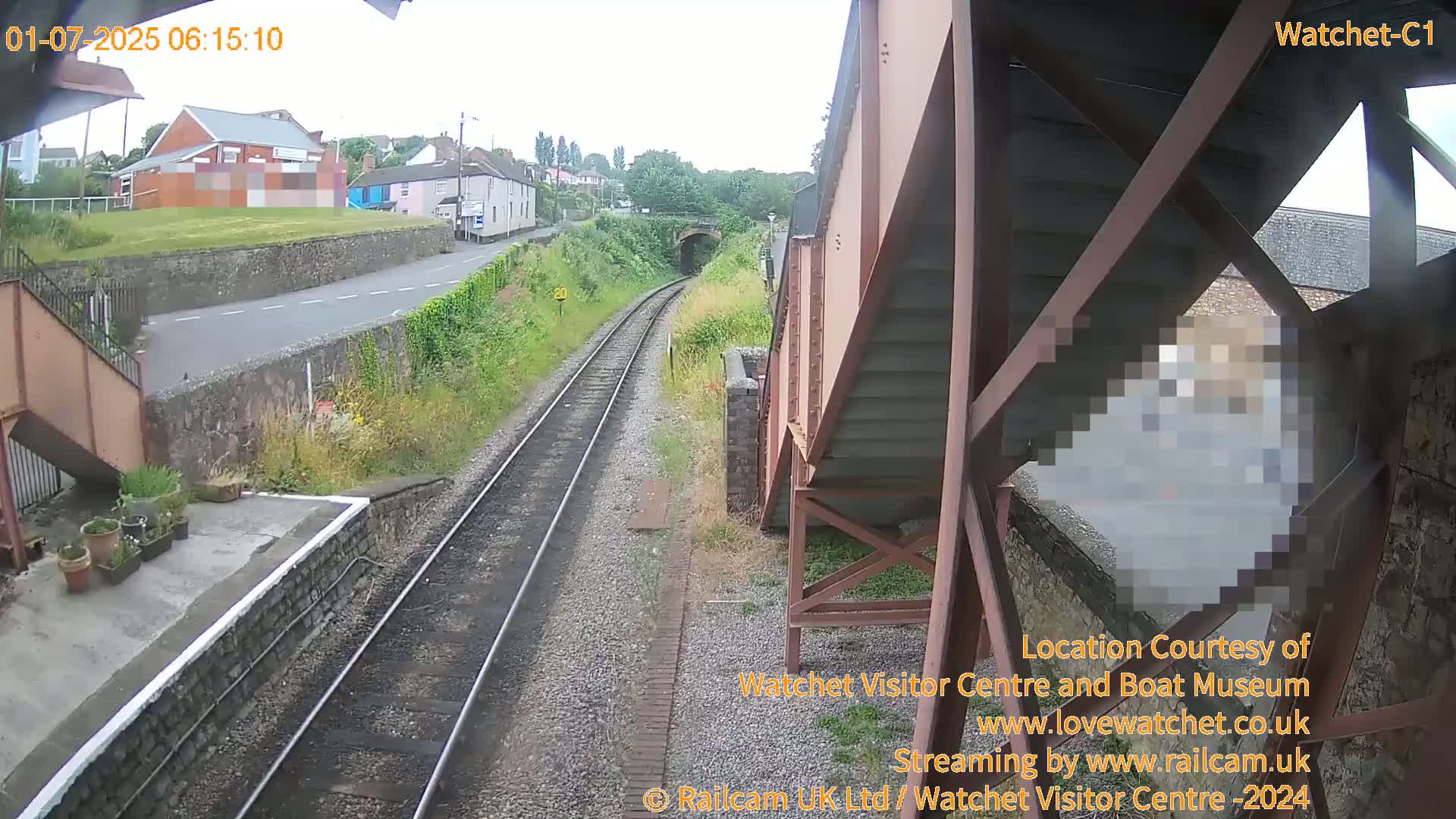 Watchet Railway Station (West Somerset Railway) Southwest Live Cam  - Somerset, South West, England, United Kingdom
