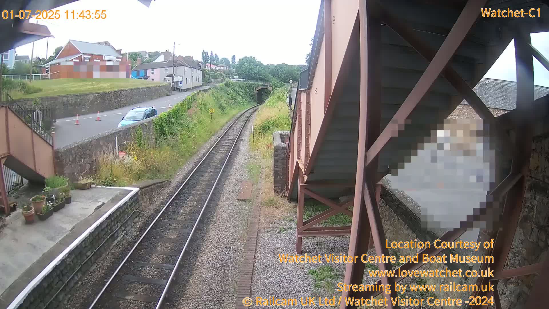 Watchet Railway Station (West Somerset Railway) Southwest Live Cam  - Somerset, South West, England, United Kingdom