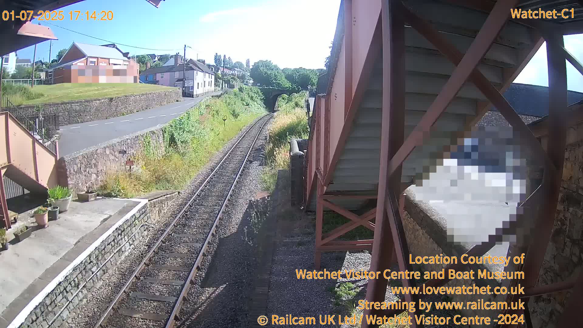 Watchet Railway Station (West Somerset Railway) Southwest Live Cam  - Somerset, South West, England, United Kingdom