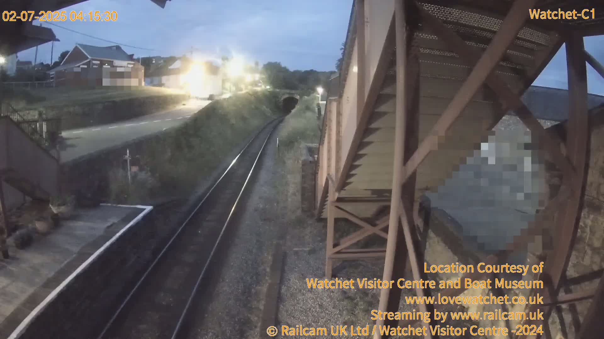 Watchet Railway Station (West Somerset Railway) Southwest Live Cam  - Somerset, South West, England, United Kingdom
