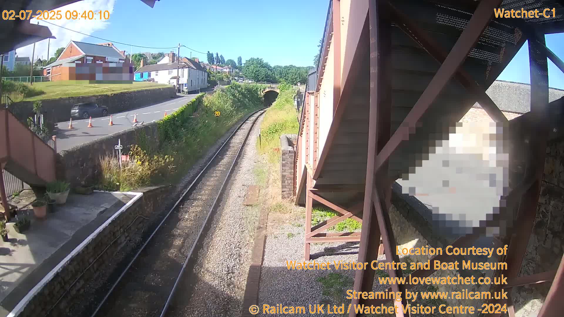 Watchet Railway Station (West Somerset Railway) Southwest Live Cam  - Somerset, South West, England, United Kingdom