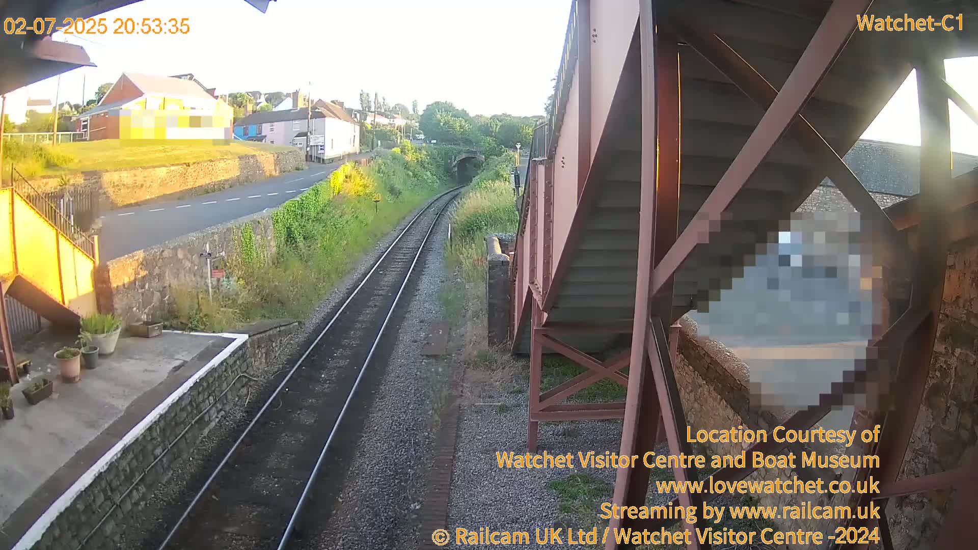 Watchet Railway Station (West Somerset Railway) Southwest Live Cam  - Somerset, South West, England, United Kingdom