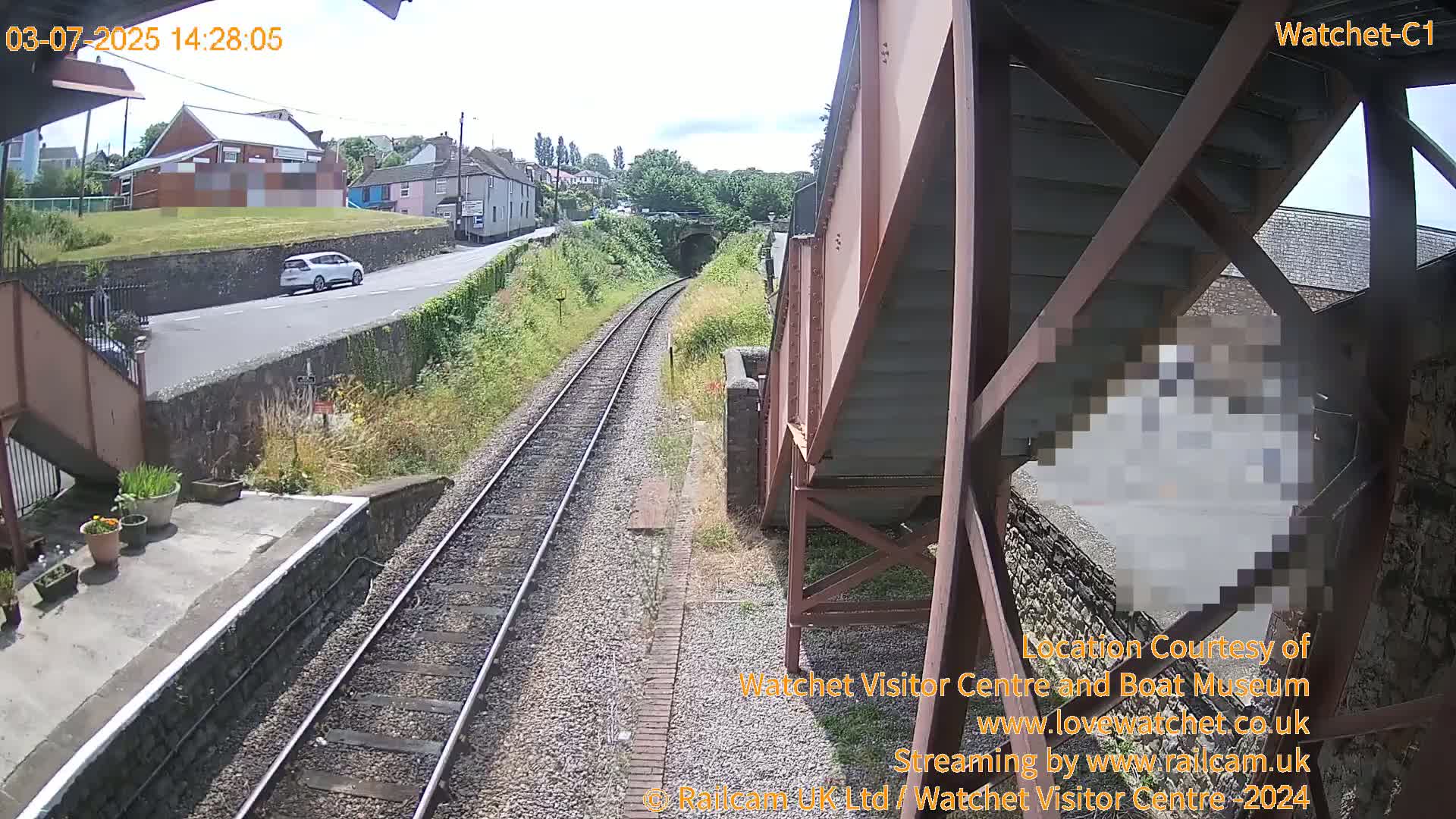 Watchet Railway Station (West Somerset Railway) Southwest Live Cam  - Somerset, South West, England, United Kingdom