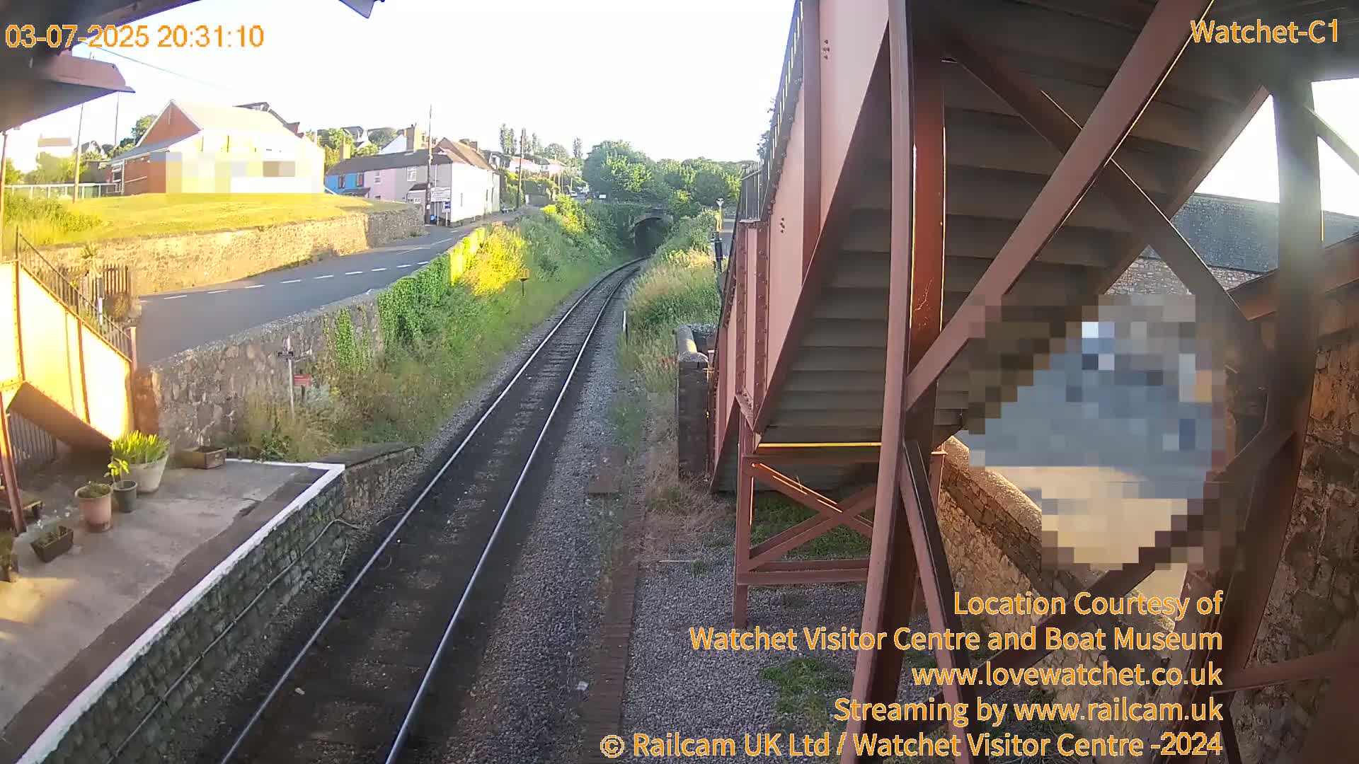 Watchet Railway Station (West Somerset Railway) Southwest Live Cam  - Somerset, South West, England, United Kingdom