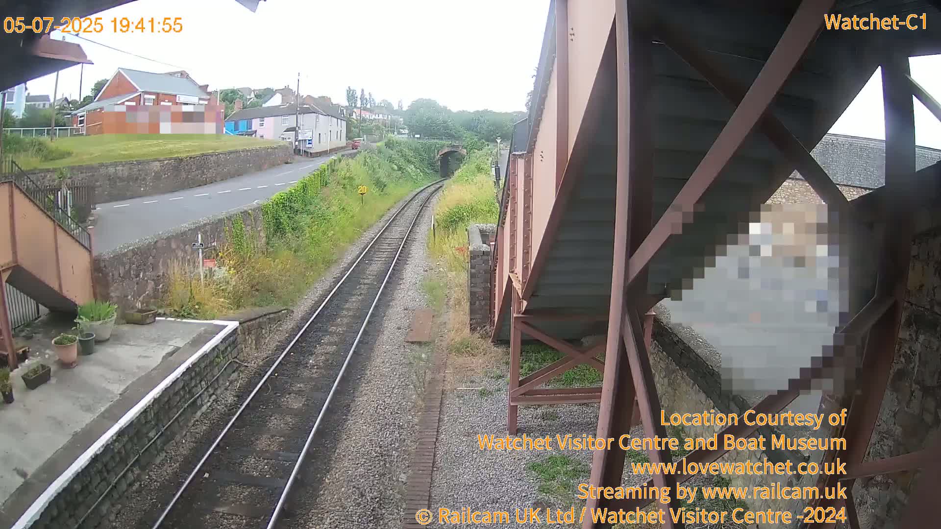 Watchet Railway Station (West Somerset Railway) Southwest Live Cam  - Somerset, South West, England, United Kingdom