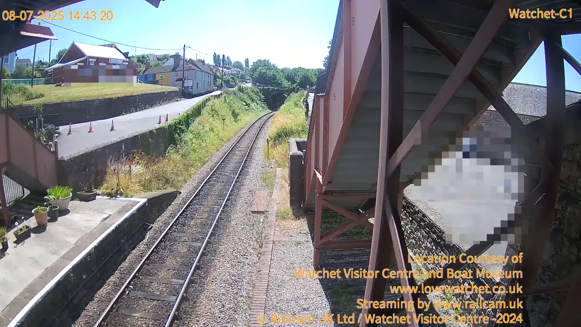 Watchet Railway Station (West Somerset Railway) Southwest Live Cam  - Somerset, South West, England, United Kingdom