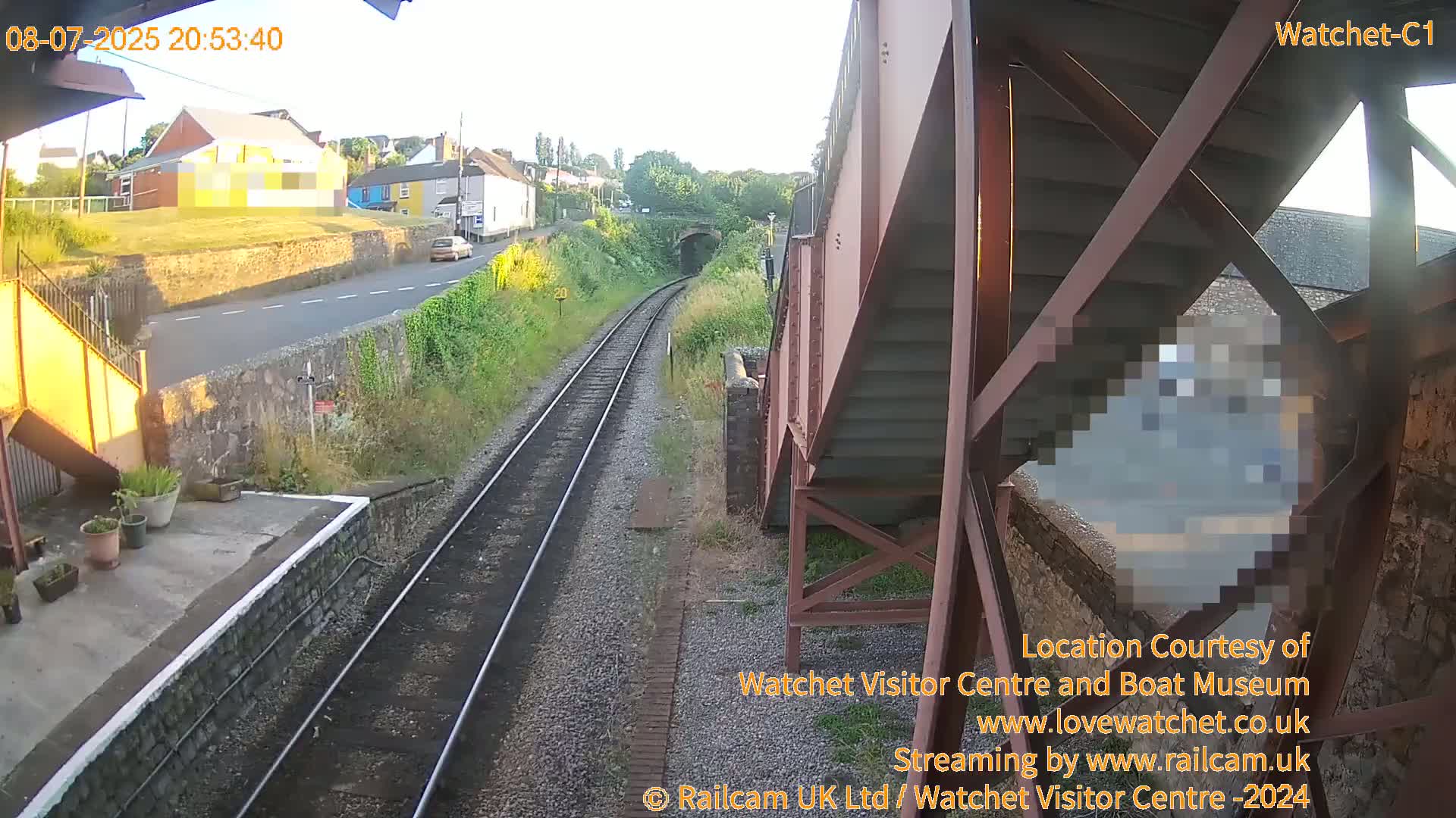 Watchet Railway Station (West Somerset Railway) Southwest Live Cam  - Somerset, South West, England, United Kingdom