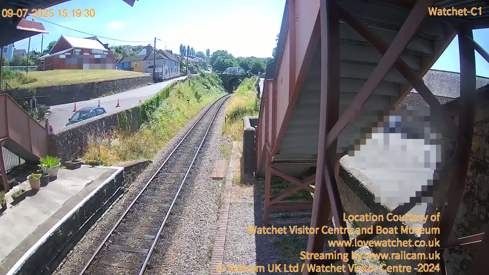 Watchet Railway Station (West Somerset Railway) Southwest Live Cam  - Somerset, South West, England, United Kingdom