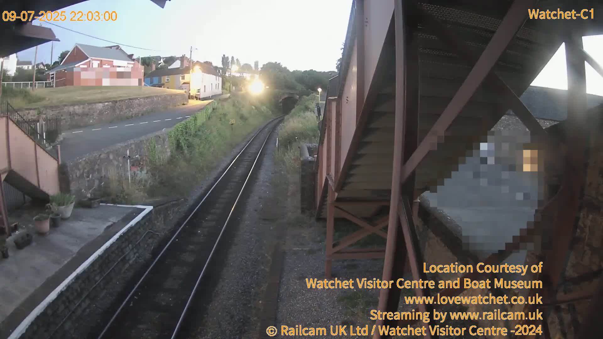 Watchet Railway Station (West Somerset Railway) Southwest Live Cam  - Somerset, South West, England, United Kingdom