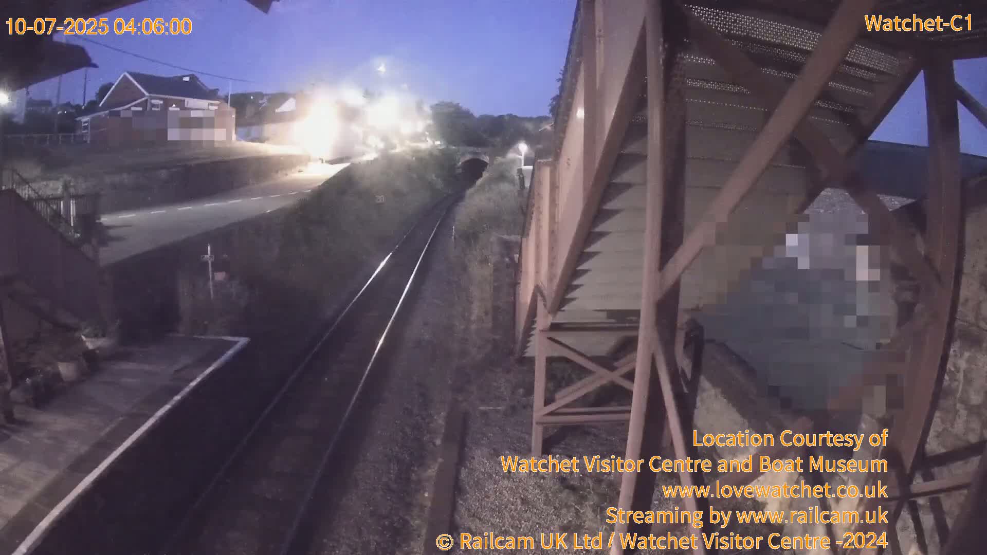 Watchet Railway Station (West Somerset Railway) Southwest Live Cam  - Somerset, South West, England, United Kingdom