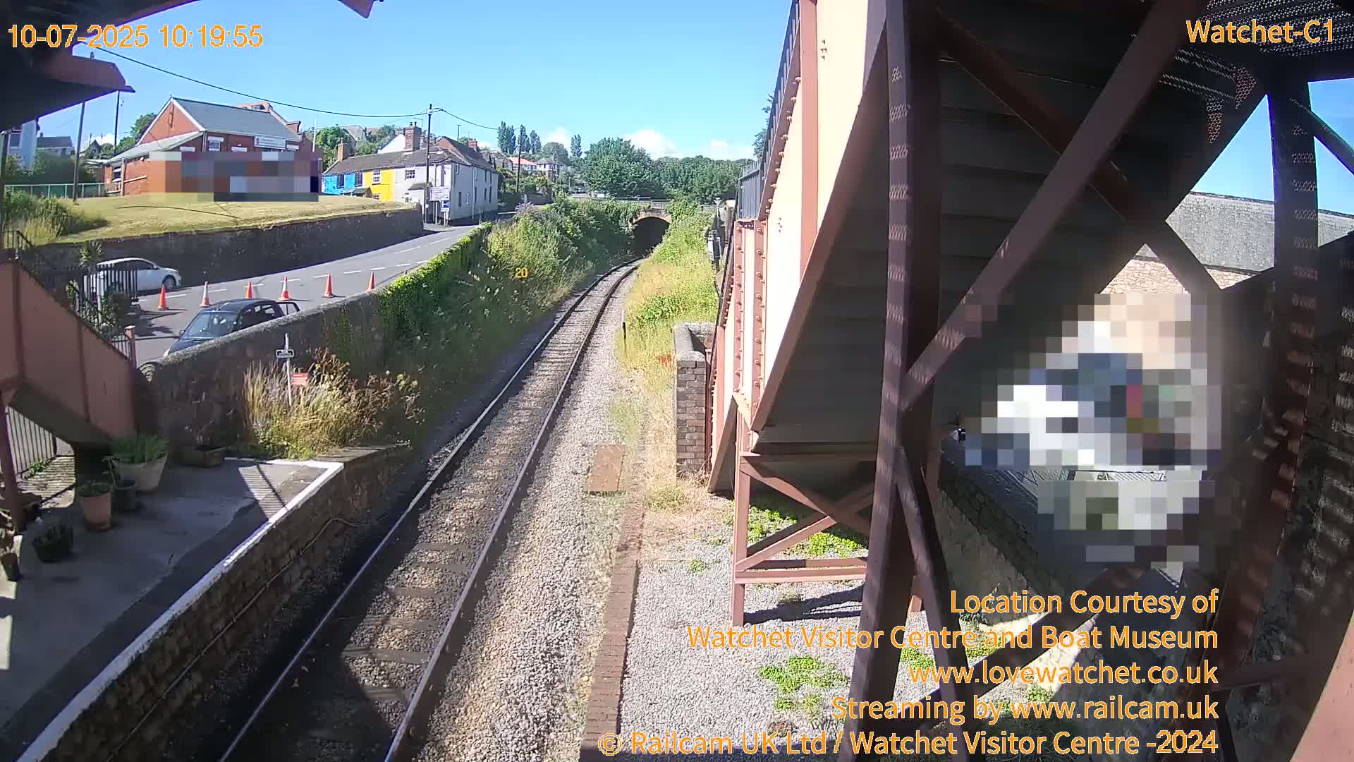 Watchet Railway Station (West Somerset Railway) Southwest Live Cam  - Somerset, South West, England, United Kingdom